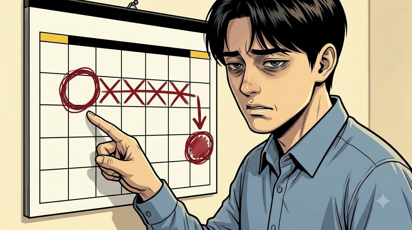 삽화 — 기한이 먼저 지나갑니다