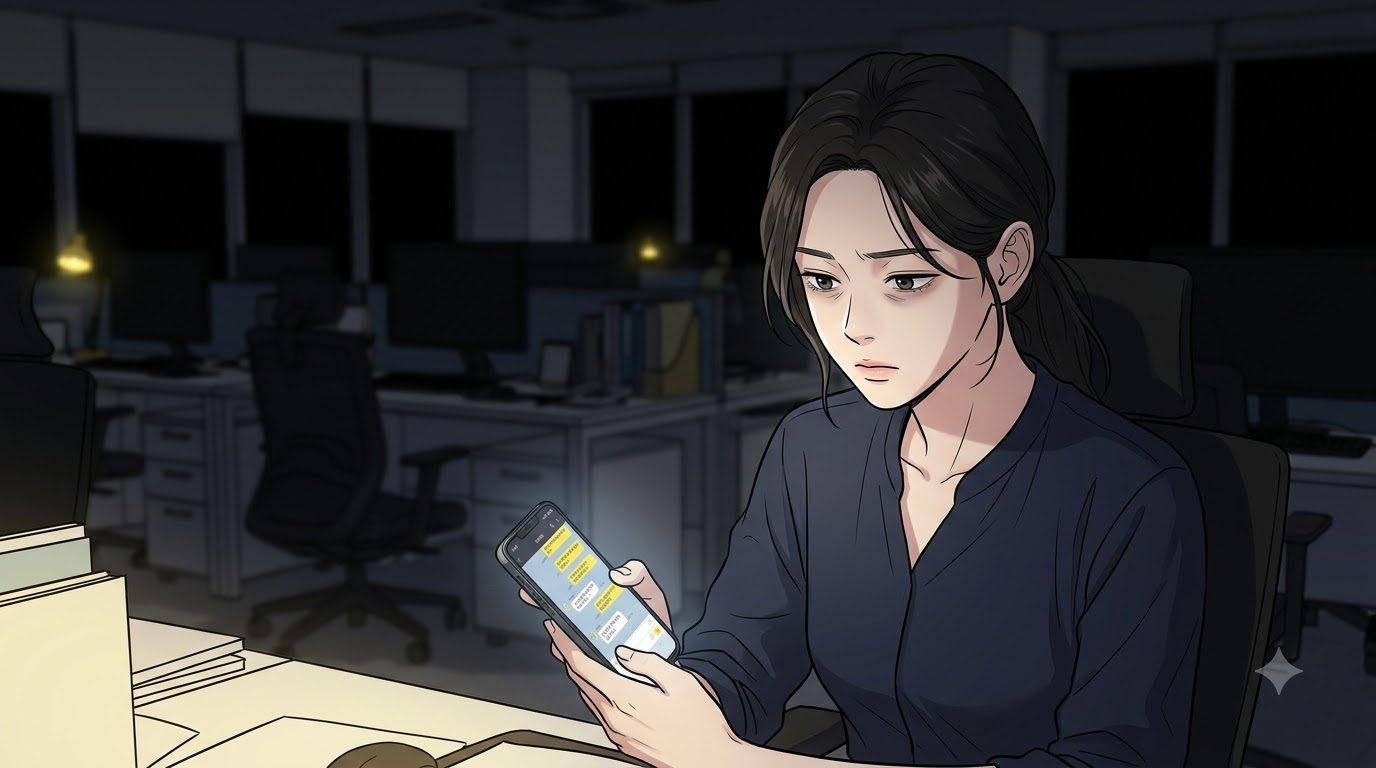 삽화 — 회사가 방치한 것도 함께 묻습니다